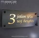 House Signs Mirror images House Signs Mirror images