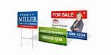 Yard Sign Sizes images Yard Sign Sizes images
