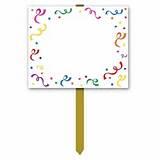 Yard Sign Border Yard Sign Border