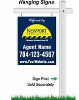 Real Estate Signs That Hang Real Estate Signs That Hang